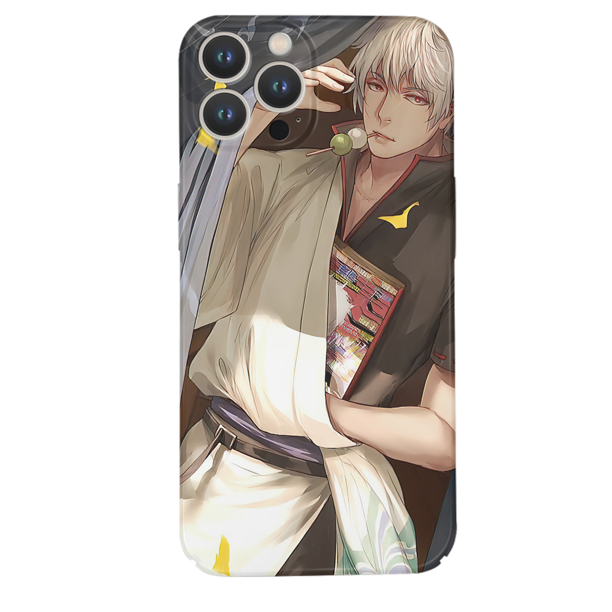 （画像用） ぎんたま 坂田銀時（さかたぎんとき） 神楽 志村新八（しむら しんぱち） GINTAMA Sakata Gintoki Kagura Shimura Shinpachi 【iPhone 14シリーズ対応】ハードケース